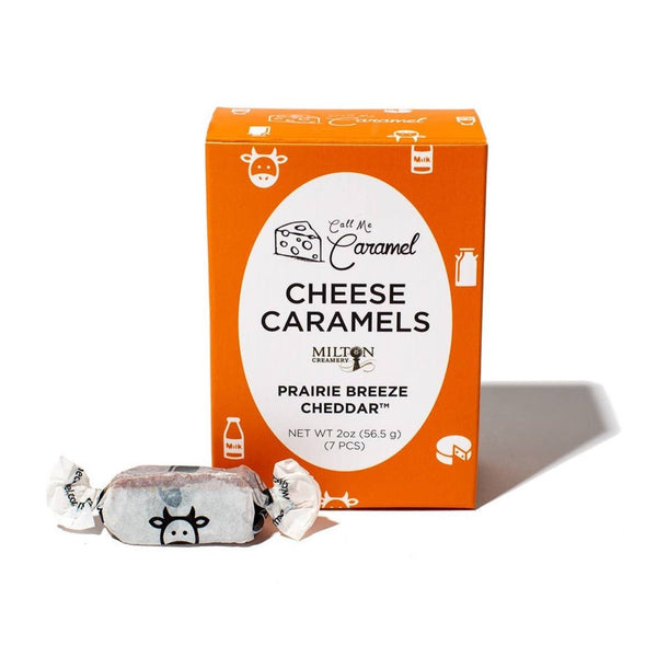 Prairie Breeze Cheddar Cheese Caramels 2oz Box - DIGS
