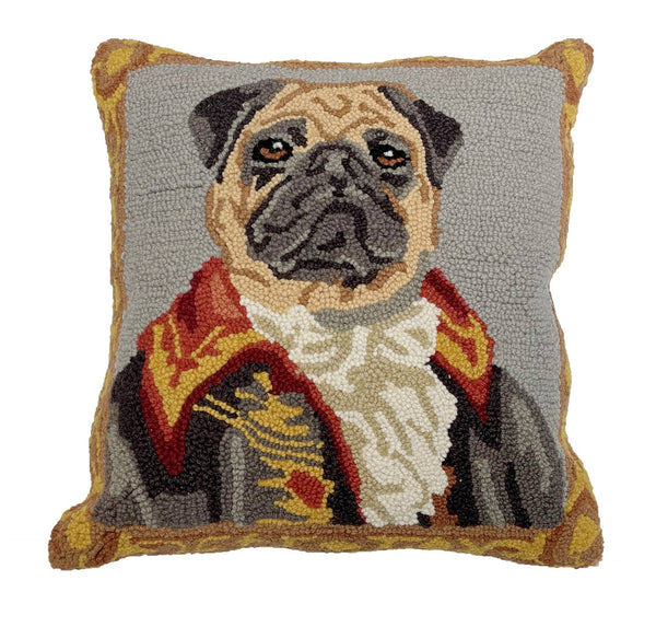 Pug Hook Pillow - DIGS