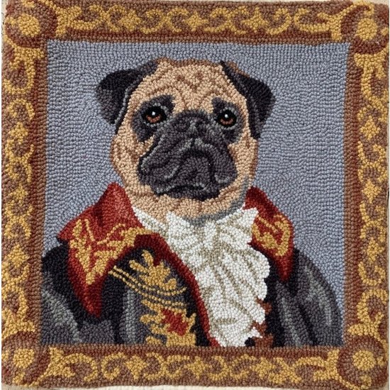 Pug Hook Pillow - DIGS