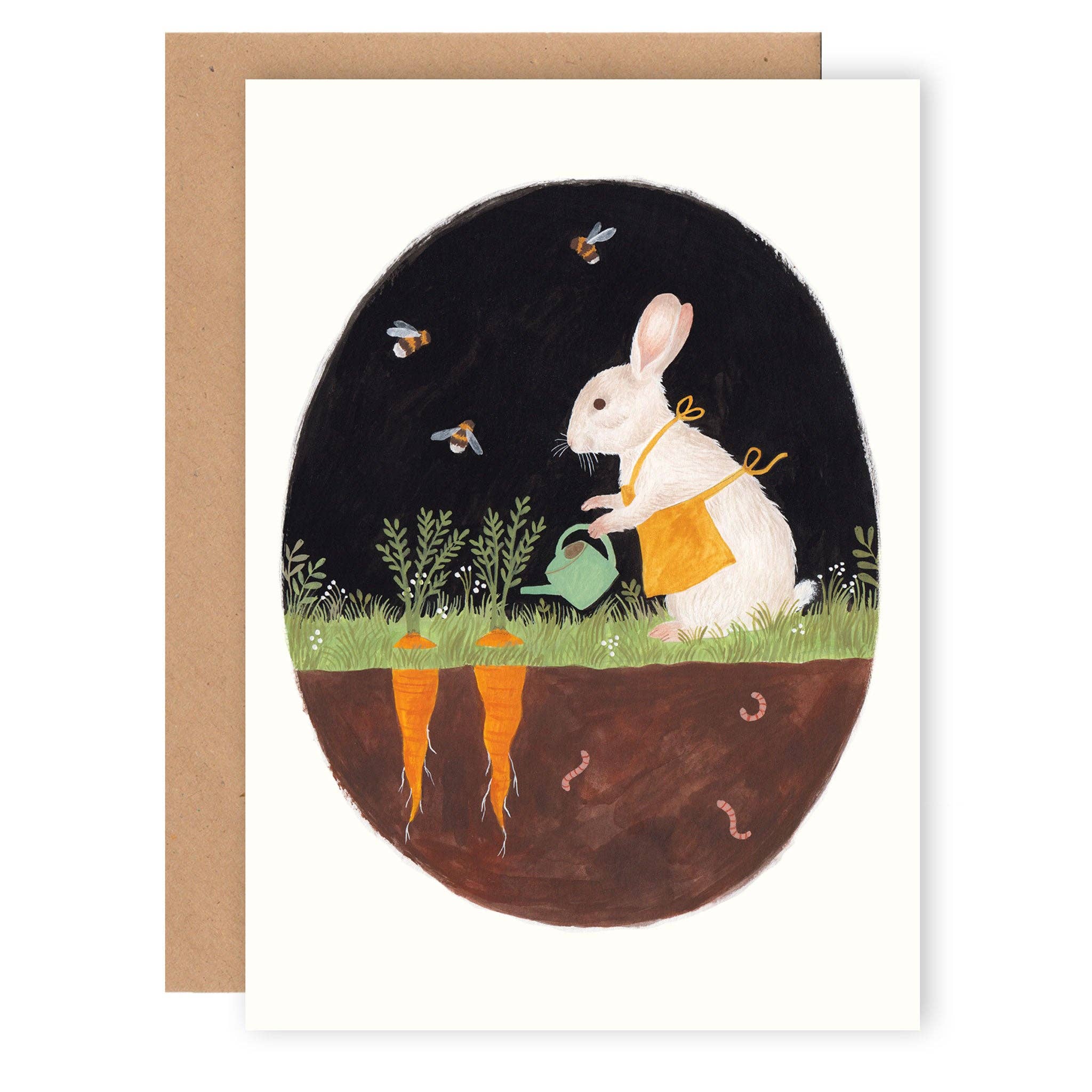 Rabbit Gardener Card - DIGS