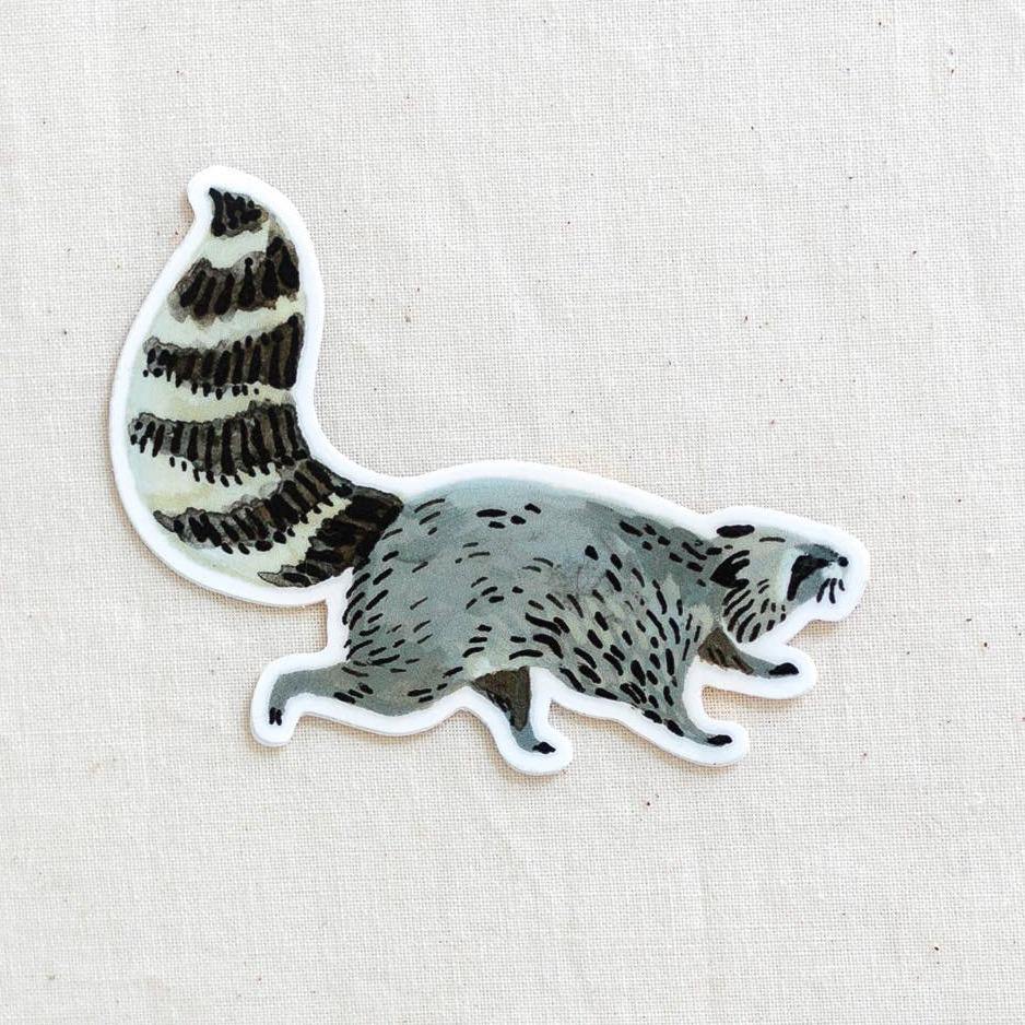 Raccoon Vinyl Sticker - DIGS