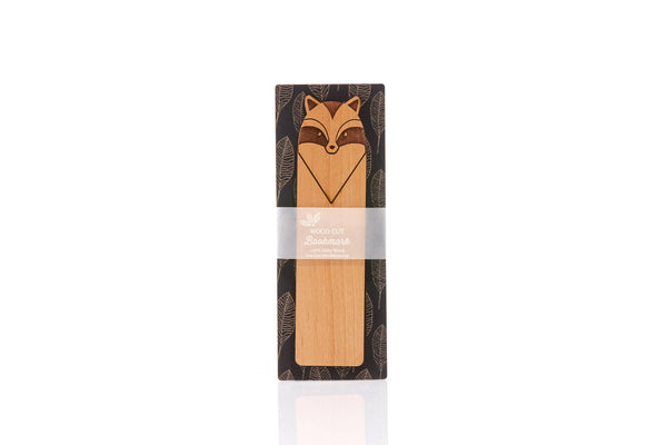 Raccoon Wood Bookmark - DIGS