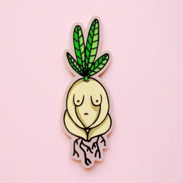 Radish Girl Vinyl Sticker - DIGS
