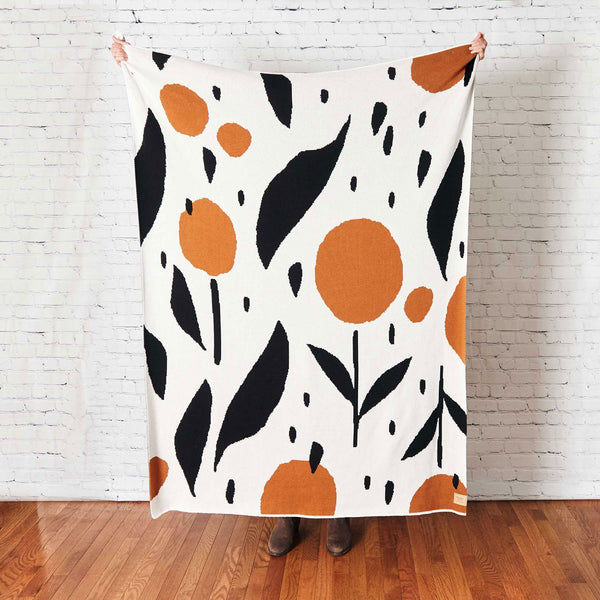 Rain Garden Knit Blanket - DIGS