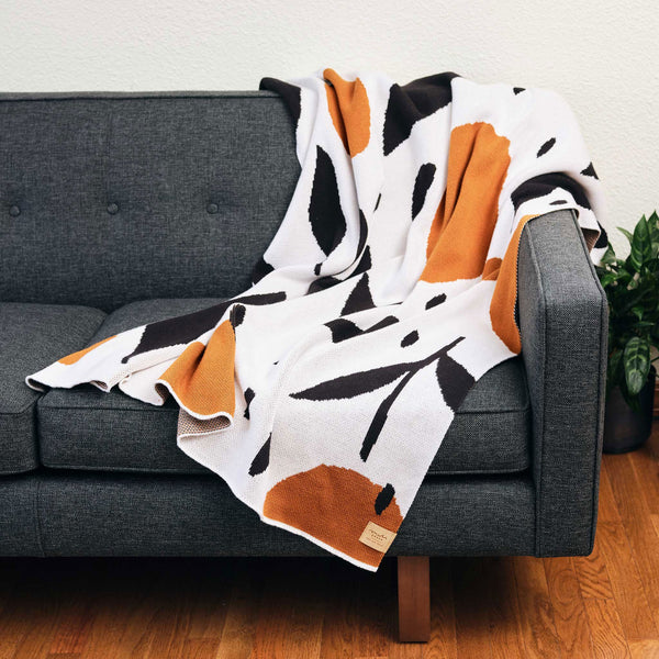 Rain Garden Knit Blanket - DIGS