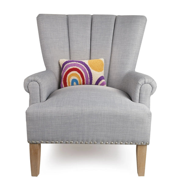 Rainbow And Sun Hook Pillow - DIGS