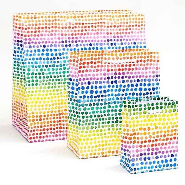 Rainbow Dots Gift Bag - DIGS