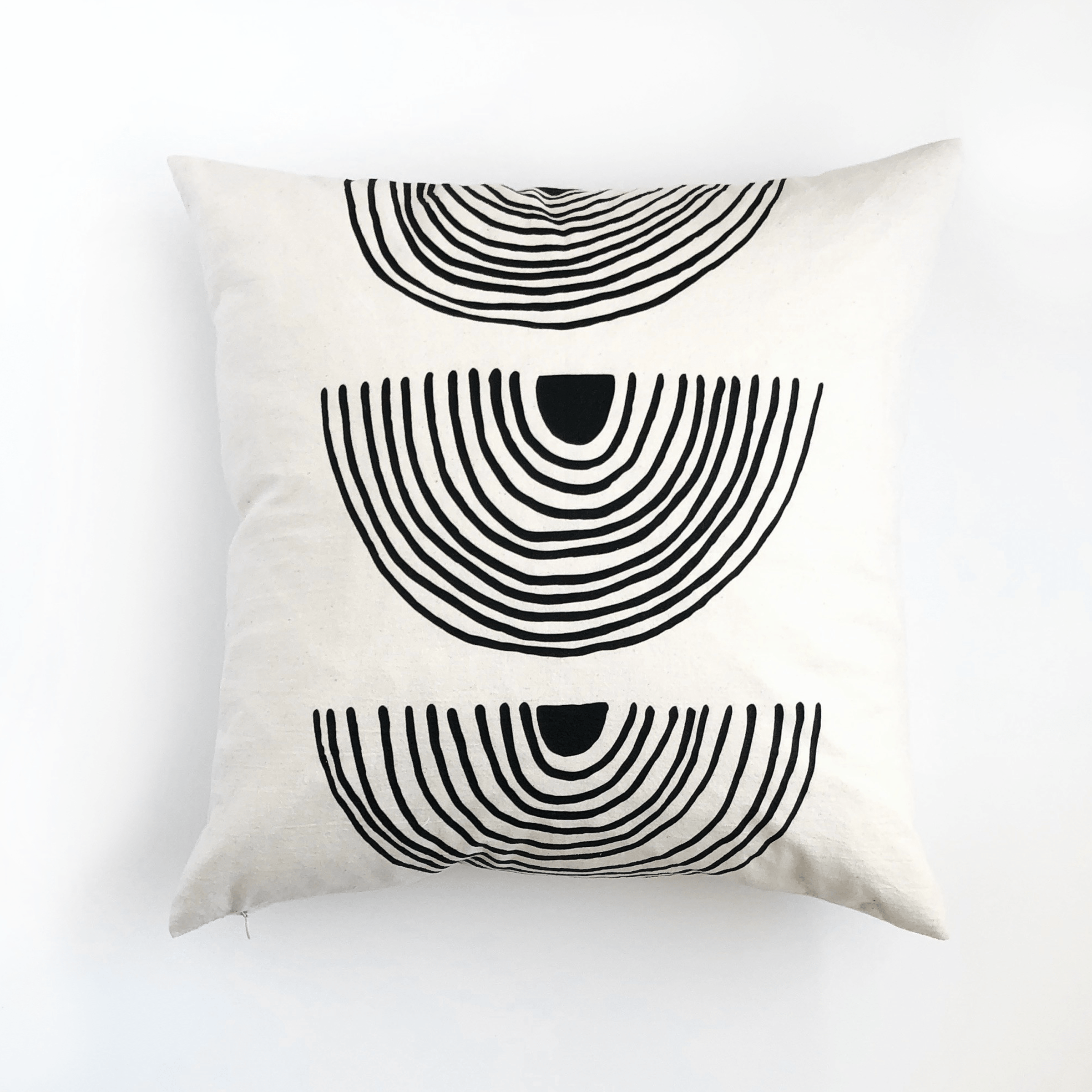 Rainbow Roads Organic Cotton Pillow - DIGS