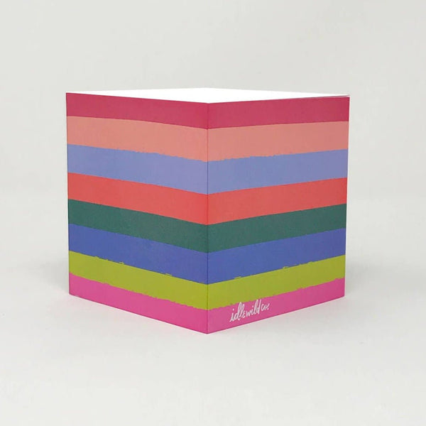 Rainbow Sticky Note Cube - DIGS