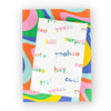 Eco Wrap: Liquid Rainbow/ Chatterbox