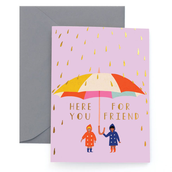 Raindrops Sympathy Card - DIGS