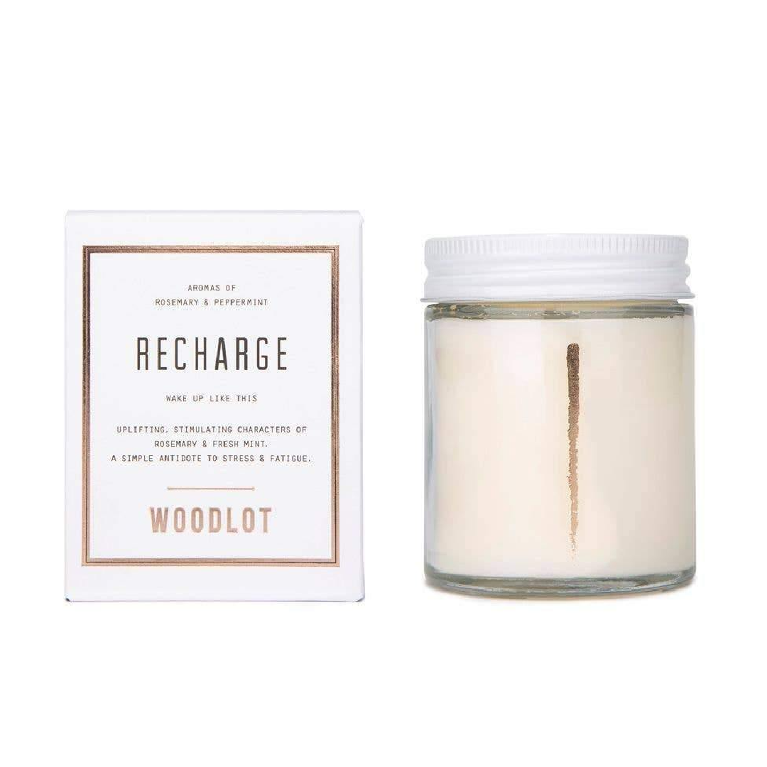 Woodlot Recharge 8oz Candle