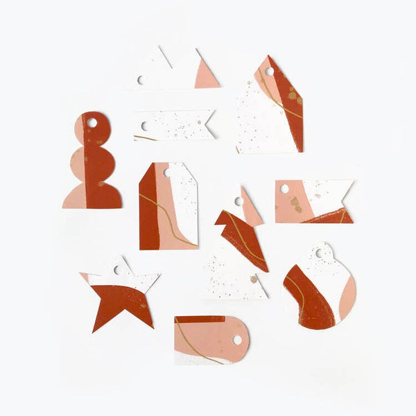 Red Holiday Gift Tags - DIGS