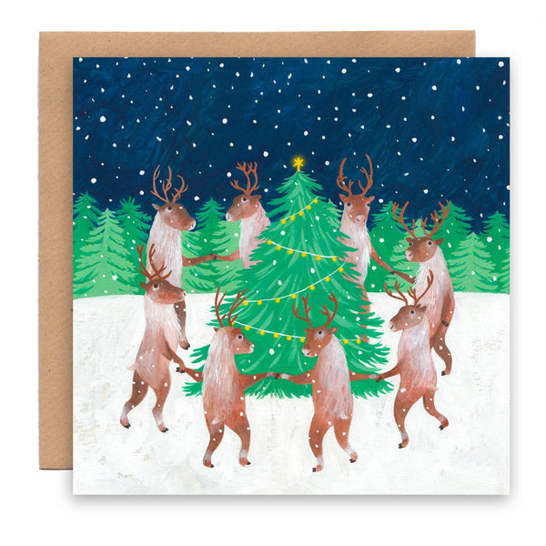 Reindeer Christmas Card - DIGS