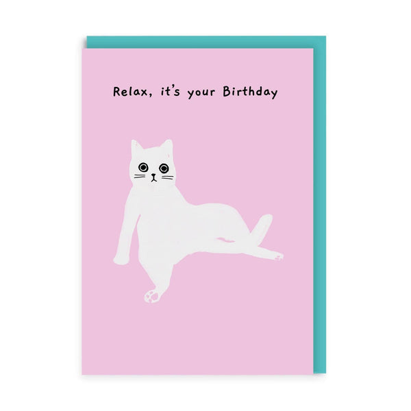 Relax It's Your Birthday Card - DIGS