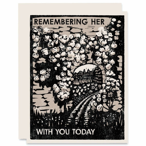 Remembering Her With You Today Card - DIGS