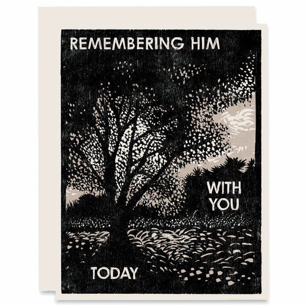 Remembering Him With You Today Card - DIGS