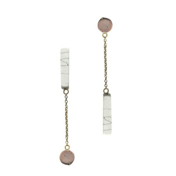 Reverse Clayworks Earrings: Grayscale - DIGS