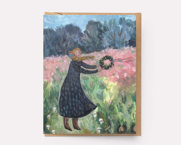 Ribbon Spring Card - DIGS