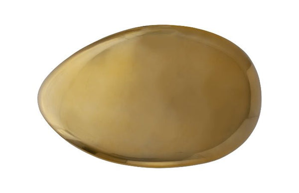 River Stone Cocktail Table, Liquid Gold - DIGS