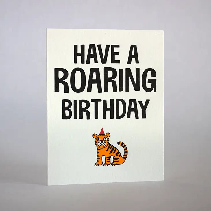 Roaring Birthday Card - DIGS