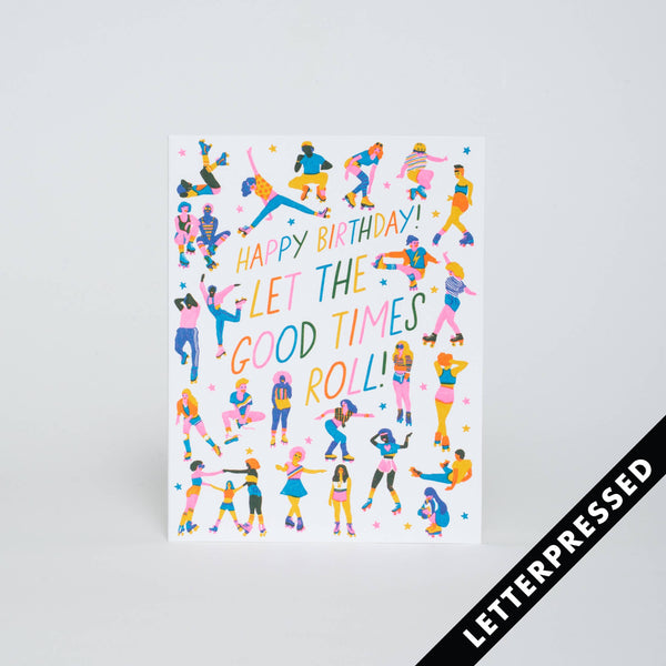 Roller Peeps Birthday Card - DIGS