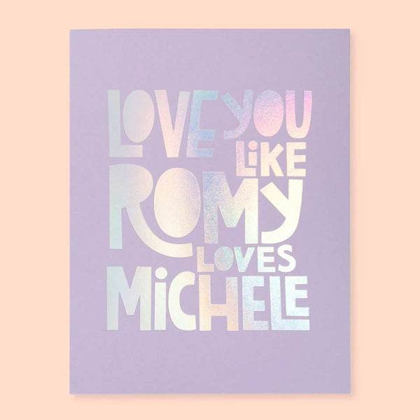 Romy + Michele Card - DIGS