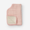 Cotton Muslin Burp Cloth: Rose Petal