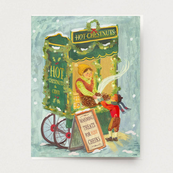 Rosy Cheeks Holiday Card - DIGS