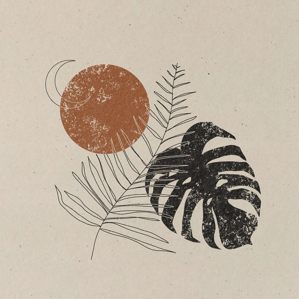 Rust and Leaves Art Print - DIGS