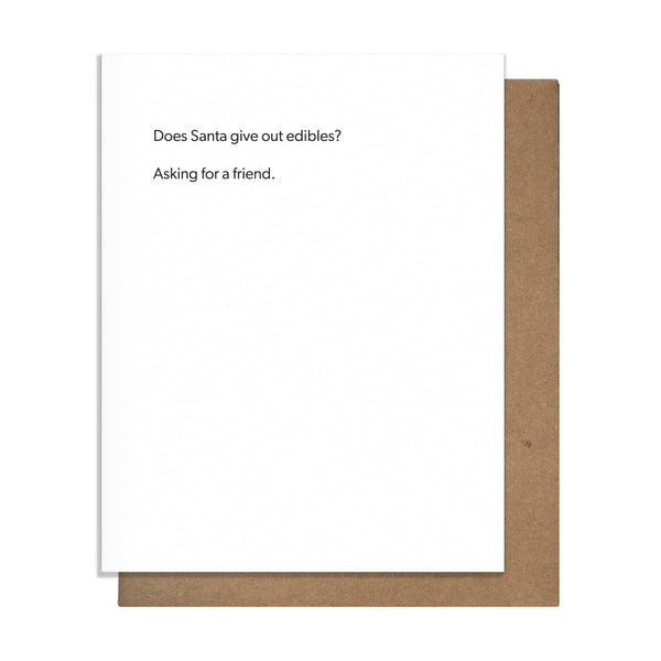 Santa Edibles Card - DIGS