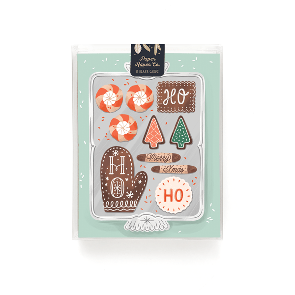 Santa's Cookie Tray Card Box Set - DIGS