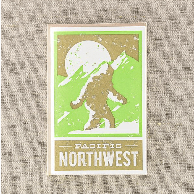 Sasquatch PNW Card - DIGS
