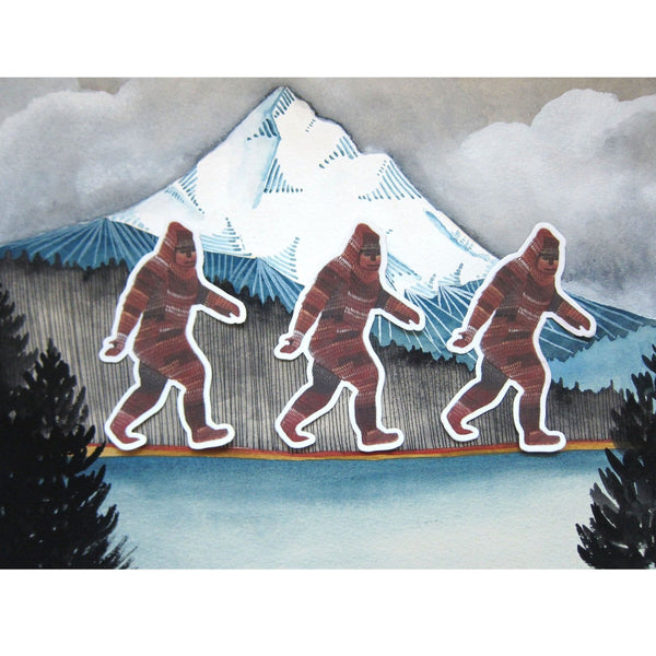 Sasquatch Stickers (Set of 3) - DIGS