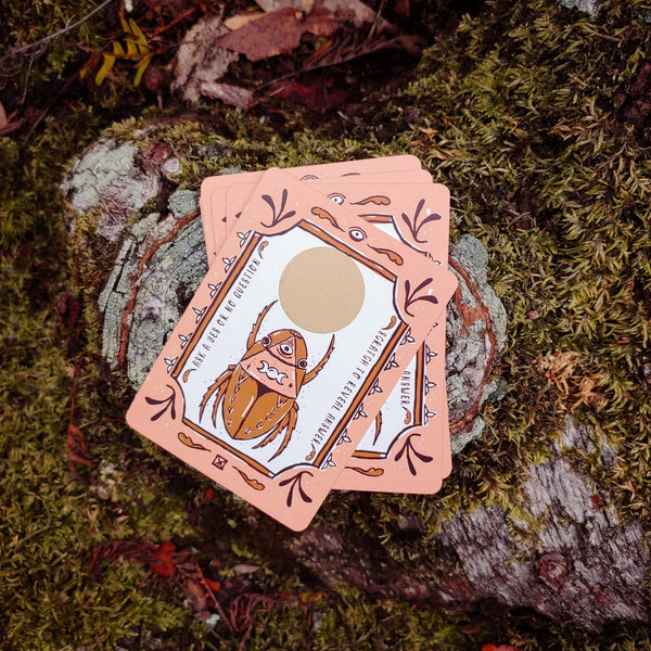Scarab Card Scratch - Off Fortunes - DIGS
