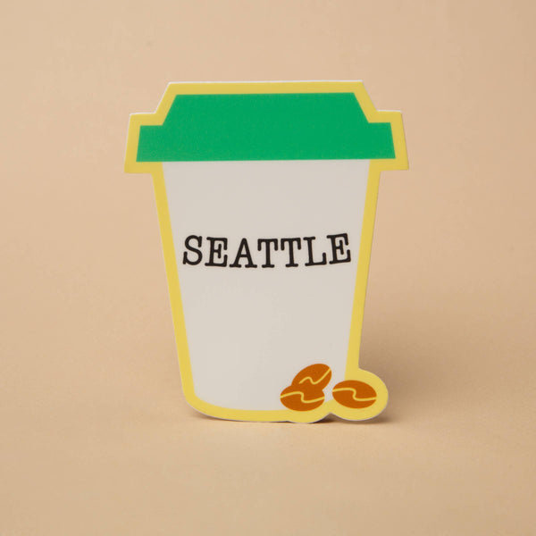 Seattle Coffee Sticker - DIGS