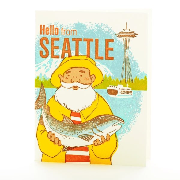 Seattle Fisherman Card - DIGS