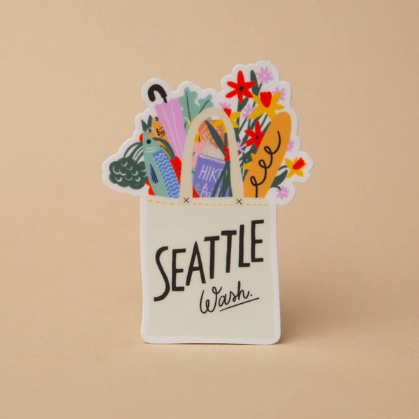 Seattle Market Sticker - DIGS