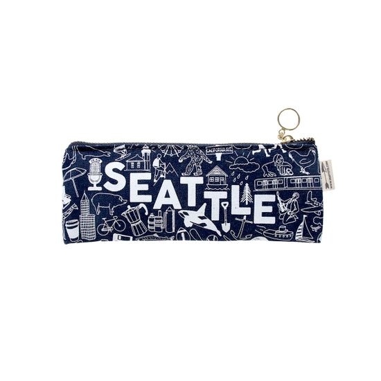 Seattle Pencil Pouch: Denim - DIGS