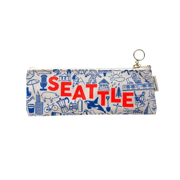 Seattle Pencil Pouch: Natural - DIGS
