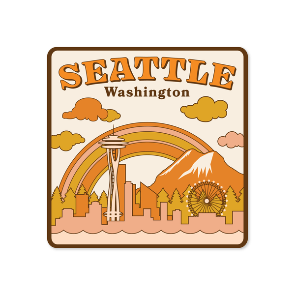 Seattle, Washington Sticker - DIGS