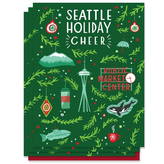 Seattle Holiday Cheer Card Box Set