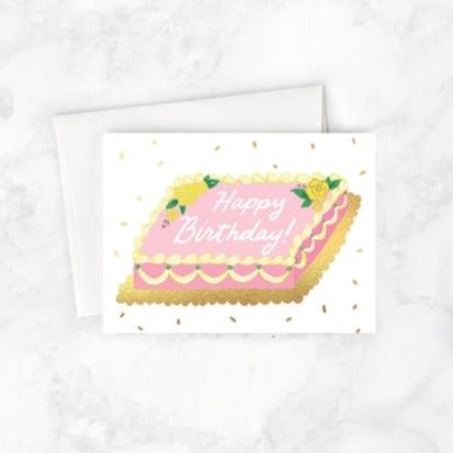 Sheet Cake Card - DIGS
