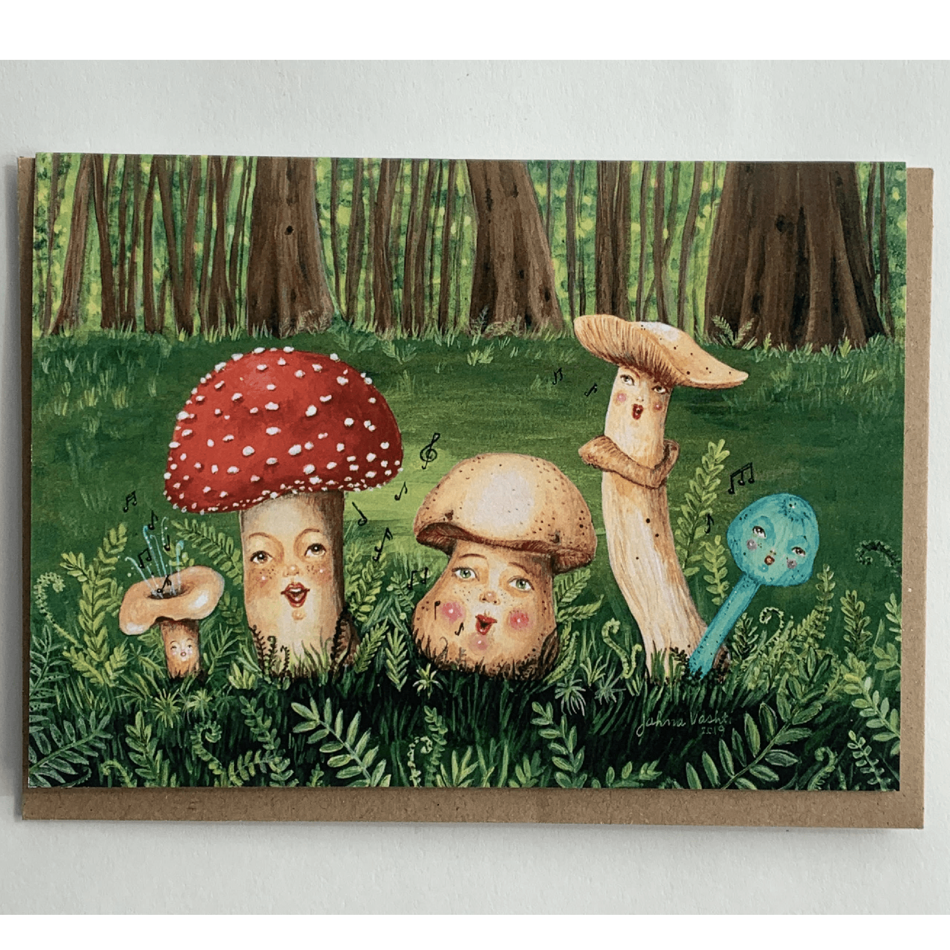 Shroom Tunes Card - DIGS