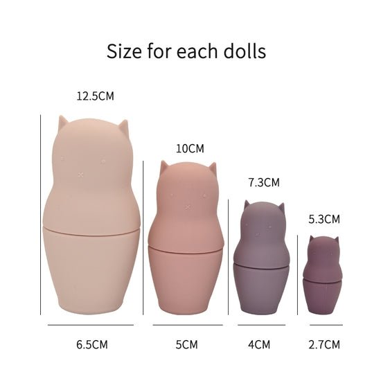 Silicone Kitty Nesting Dolls - DIGS