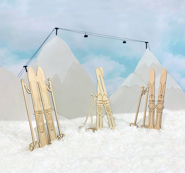 Ski Ornament Set - DIGS