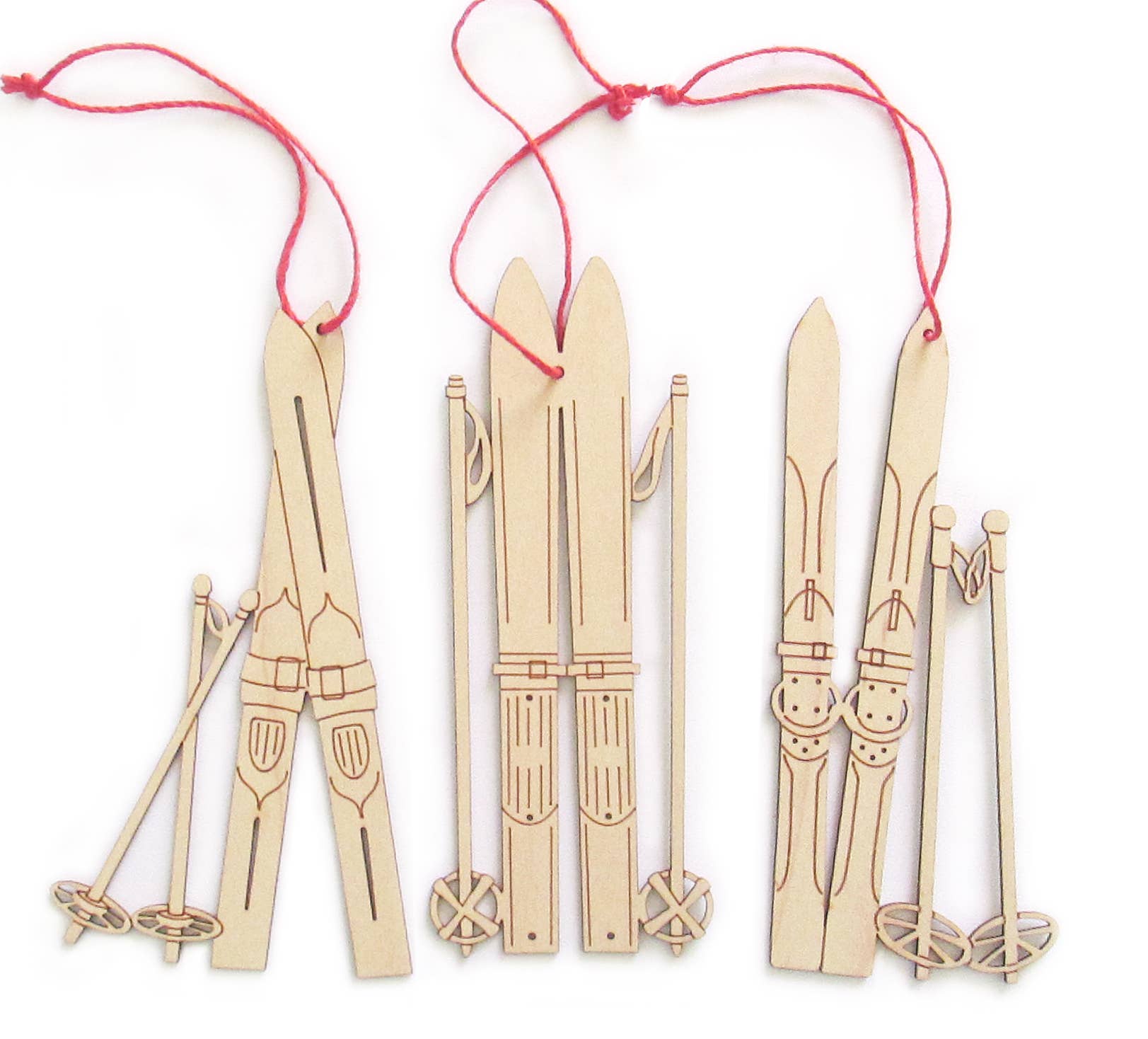 Ski Ornament Set - DIGS
