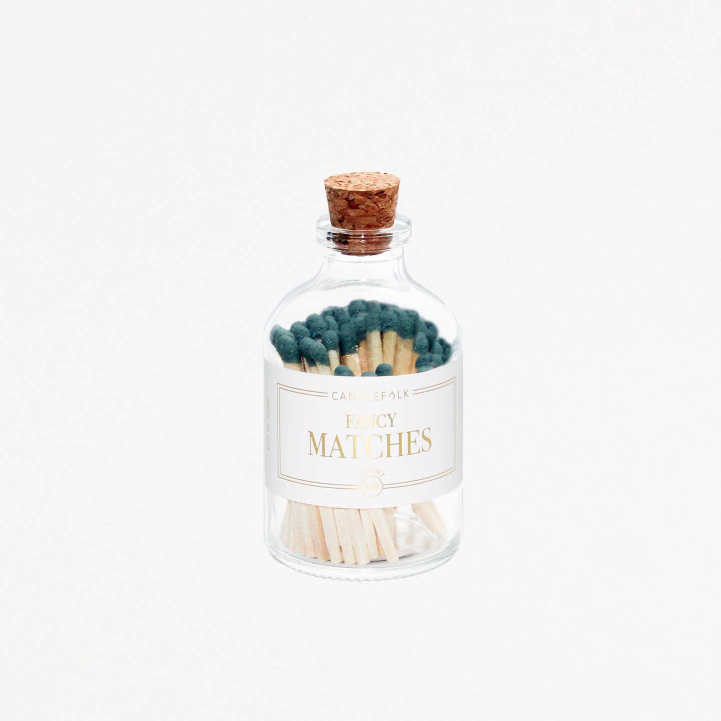 Slate Green Apothecary Matches - DIGS