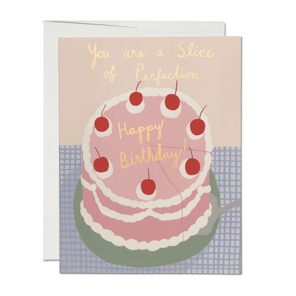 Slice of Perfection Birthday Card - DIGS