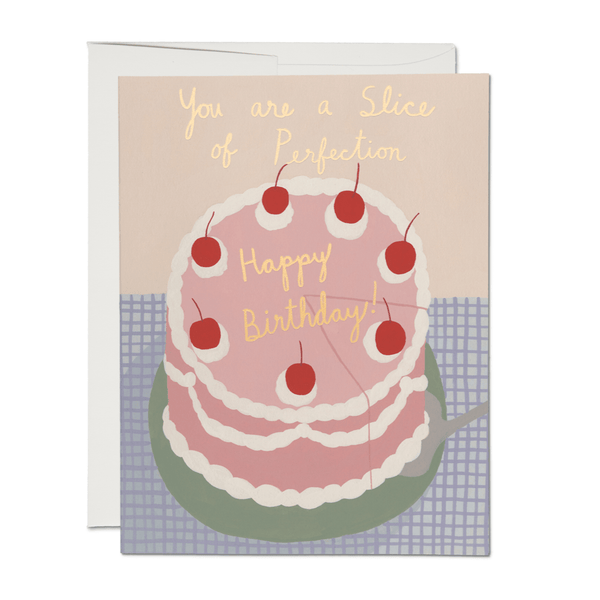 Slice of Perfection Birthday Card - DIGS